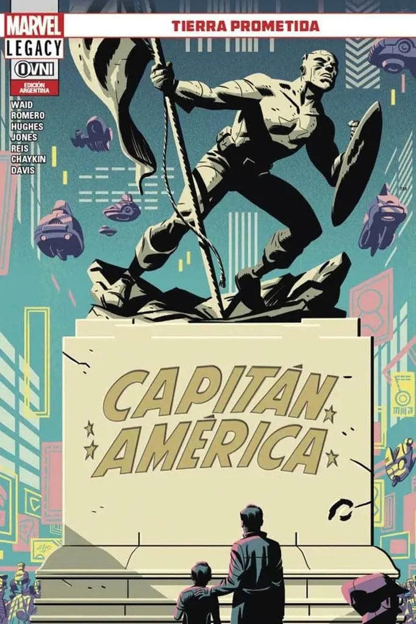 Pack Steve Rogers Capitán América 1 al 5 OVNI Press ENcuadrocomics