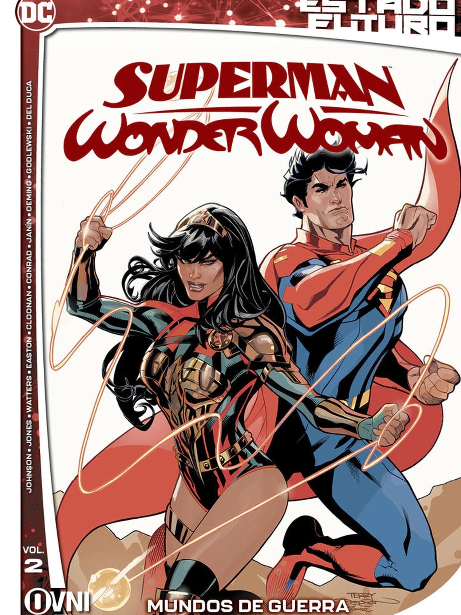 Pack Vol.1 Vol. 2 Estado Futuro: SUPERMAN/WONDER WOMAN OVNI Press ENcuadrocomics