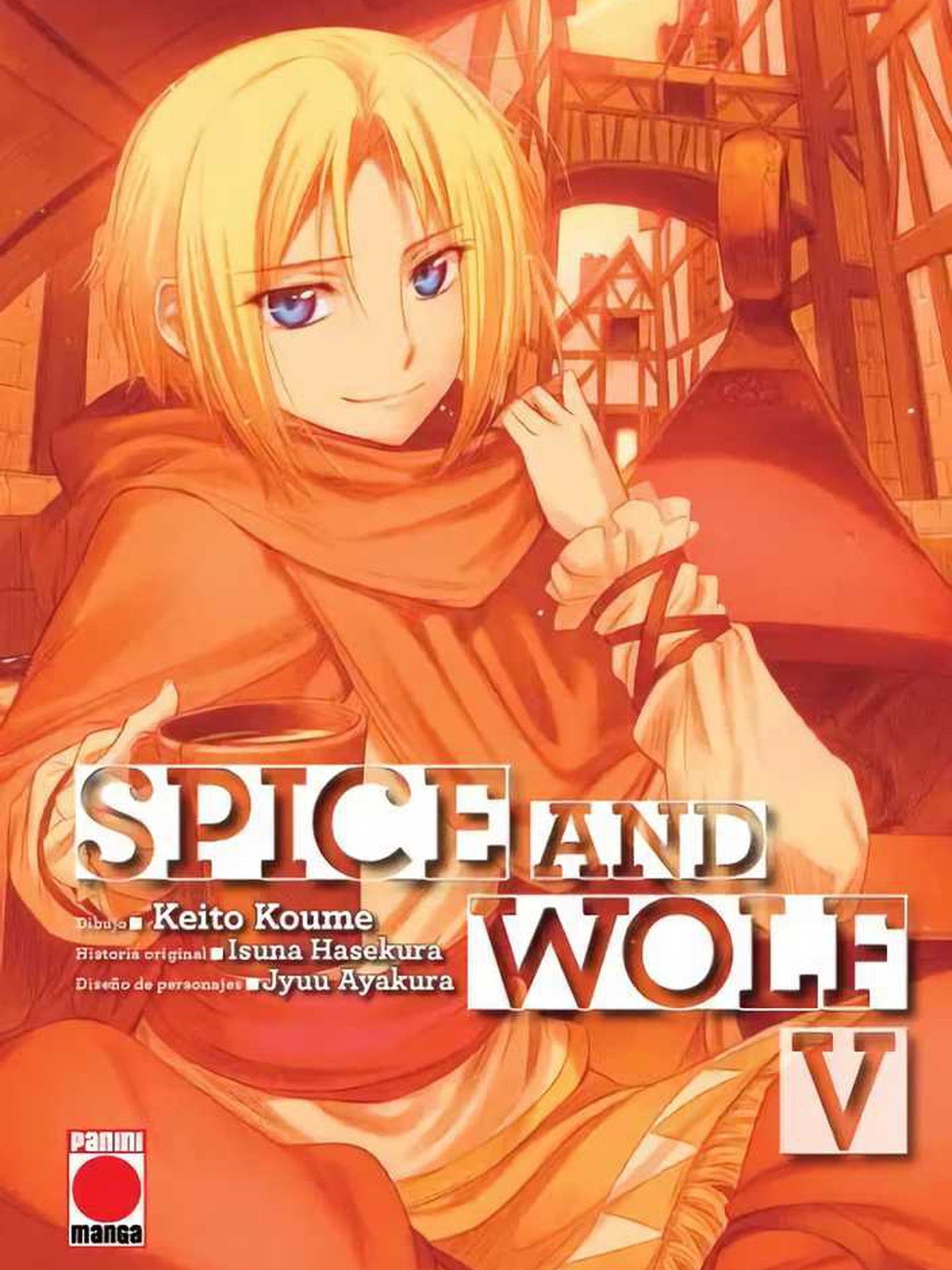 Spice and Wolf 5 Panini España ENcuadrocomics