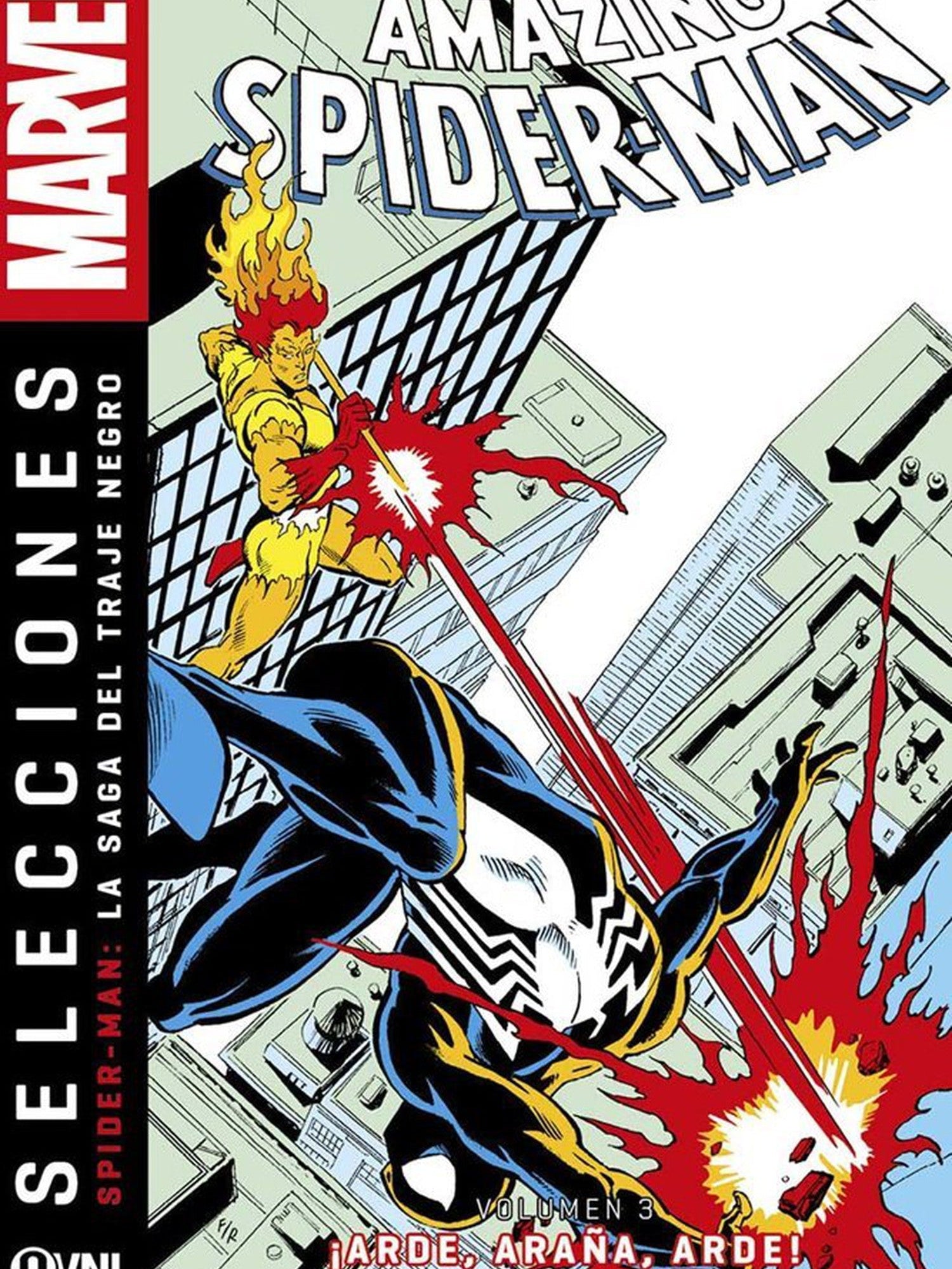 Spider-Man "La Saga del Traje Negro" [3 de 4]: ¡Arde, Araña, Arde! OVNI Press ENcuadrocomics
