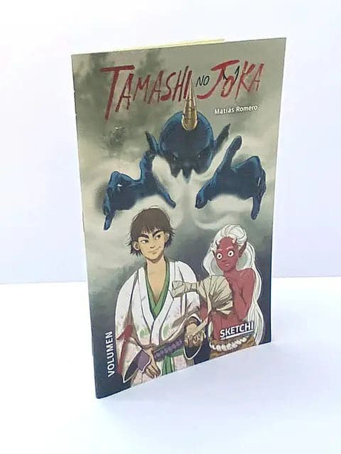 Tamashi no Joka - Volumen 1 Sketchi ENcuadrocomics