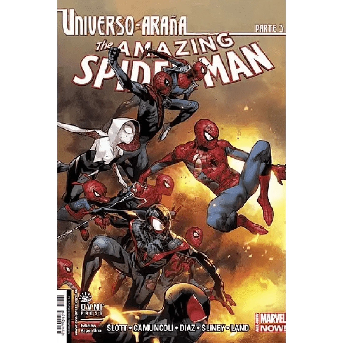 The Amazing Spider-Man: Universo Araña Parte 3 OVNI Press ENcuadrocomics