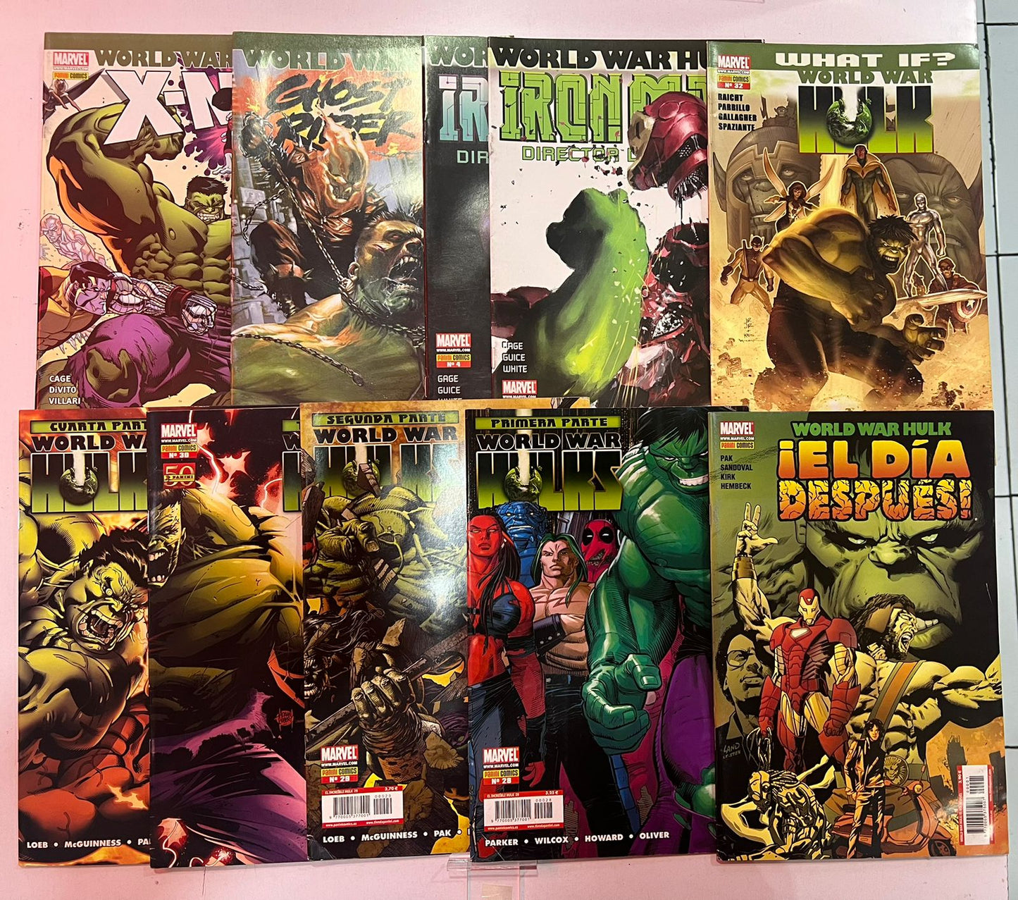 World War Hulk Pack Historias Completas (10 Grapas) Panini España ENcuadrocomics