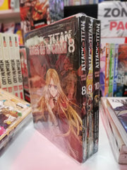 Attack On Titan: Antes de la Caída Pack Oferta (Tomos 8, 9 y 10) OVNI Press ENcuadrocomics