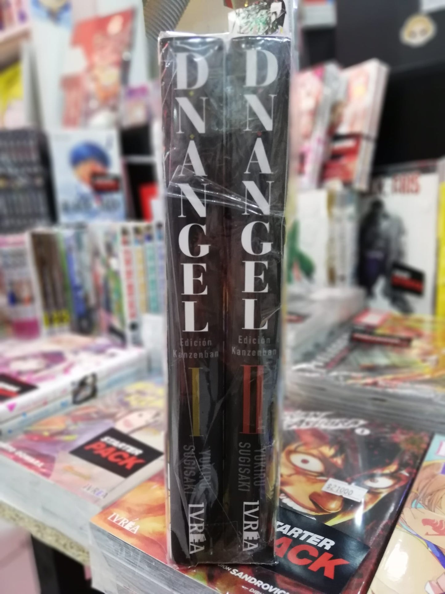 DNAngel Edición Kanzenban Starter Pack (Tomos 1 y 2) Ivrea Argentina ENcuadrocomics