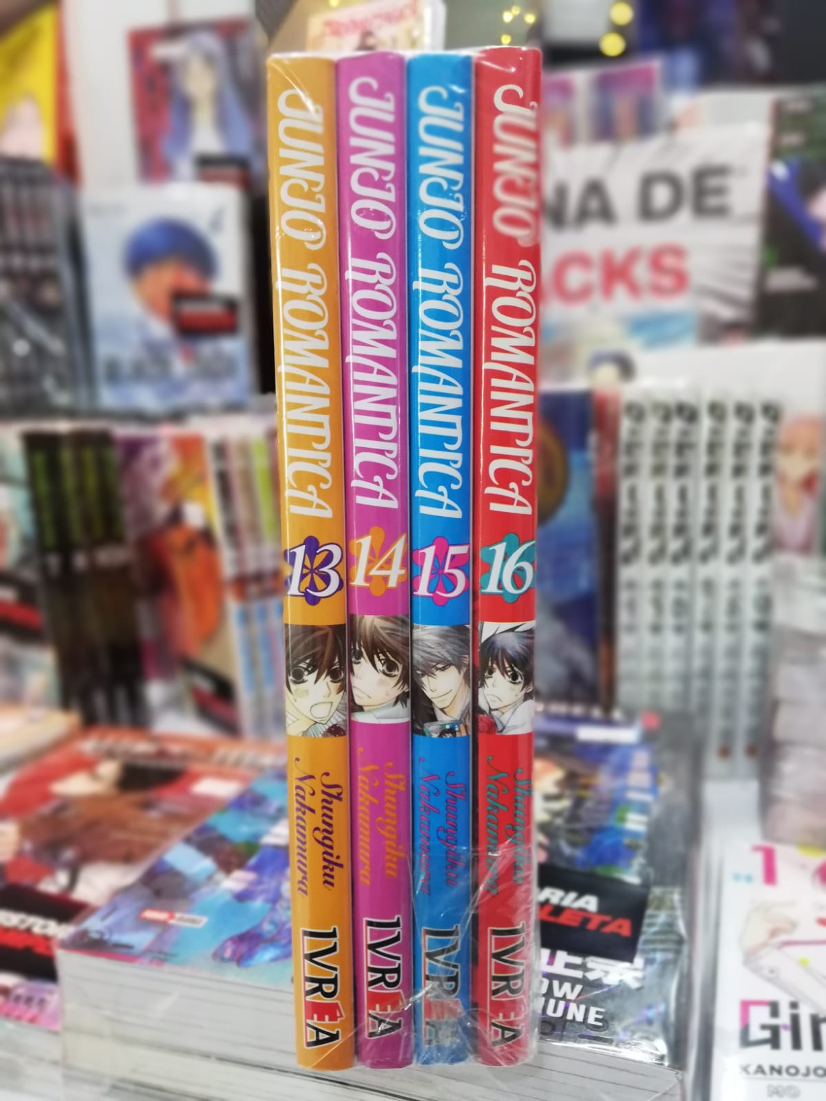 Junjou Romantica Pack Oferta B (Tomos 13 al 16) Ivrea Argentina ENcuadrocomics