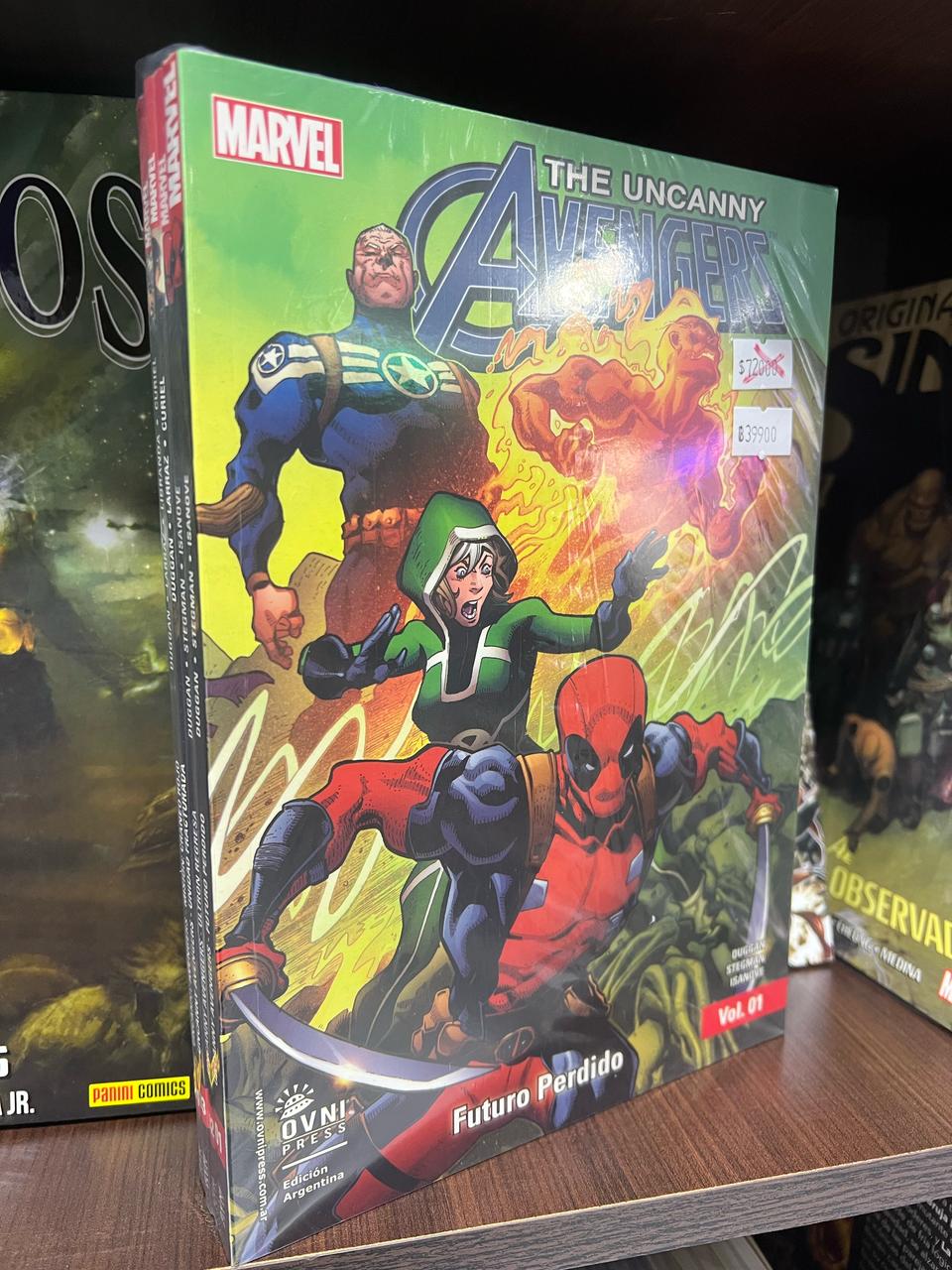 The Uncanny Avengers - historia completa OVNI Press ENcuadrocomics