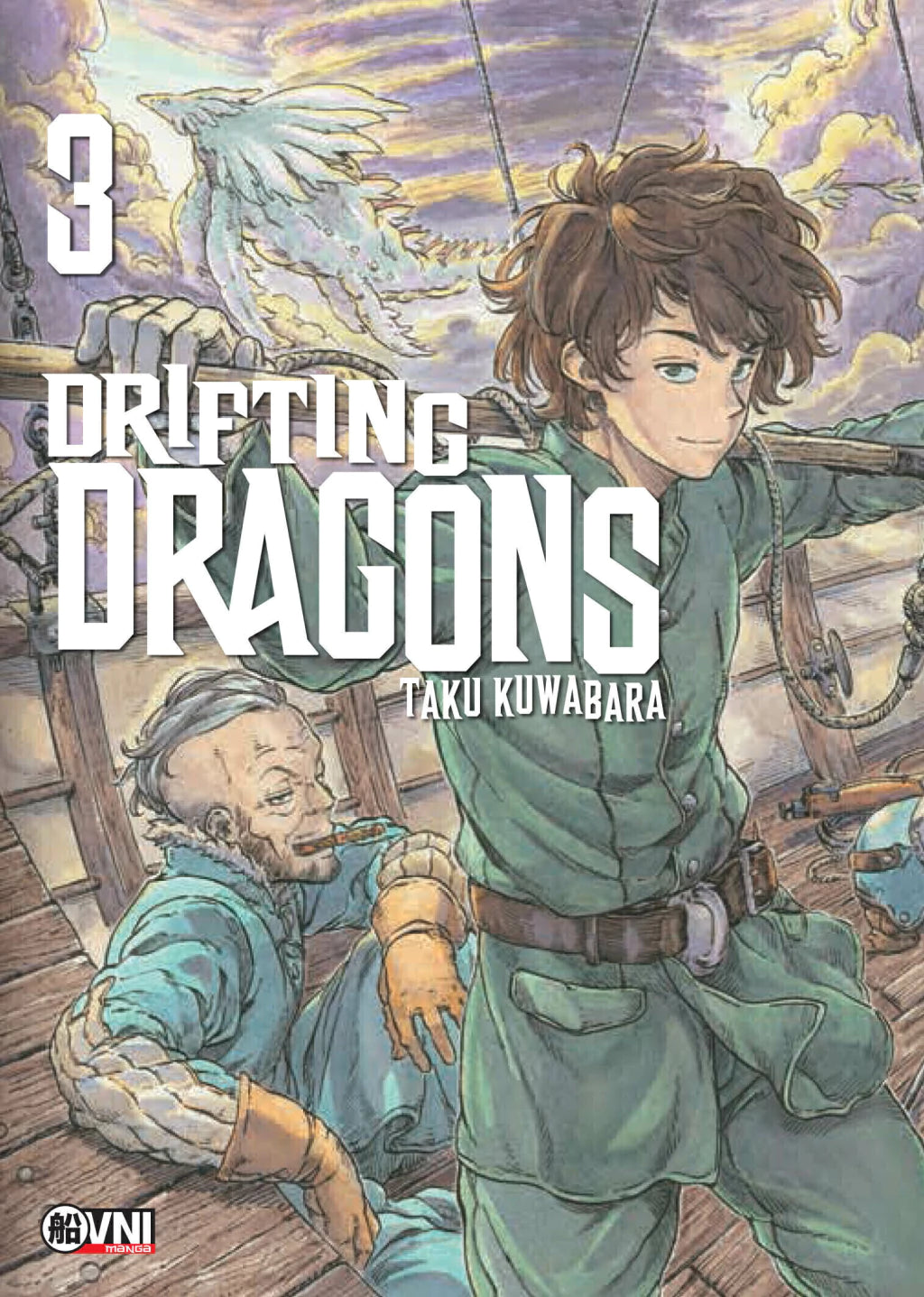 Drifting Dragons Vol.3 OVNI Press ENcuadrocomics