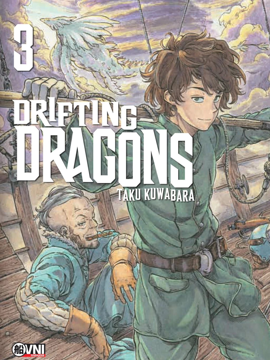 Drifting Dragons Vol.3 OVNI Press ENcuadrocomics