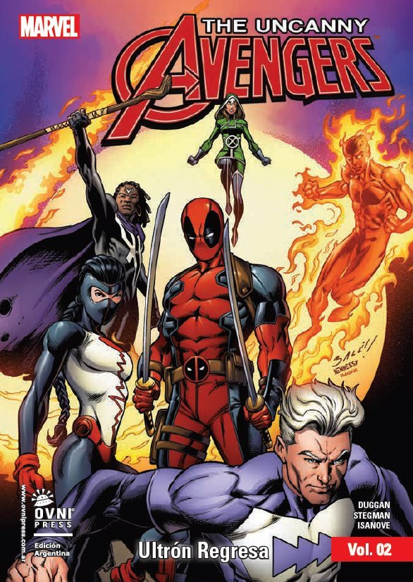 The Uncanny Avengers - historia completa OVNI Press ENcuadrocomics