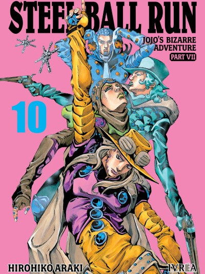 JOJO'S BIZARRE ADVENTURE. PARTE 7. STEEL BALL RUN 10 Ivrea Argentina ENcuadrocomics