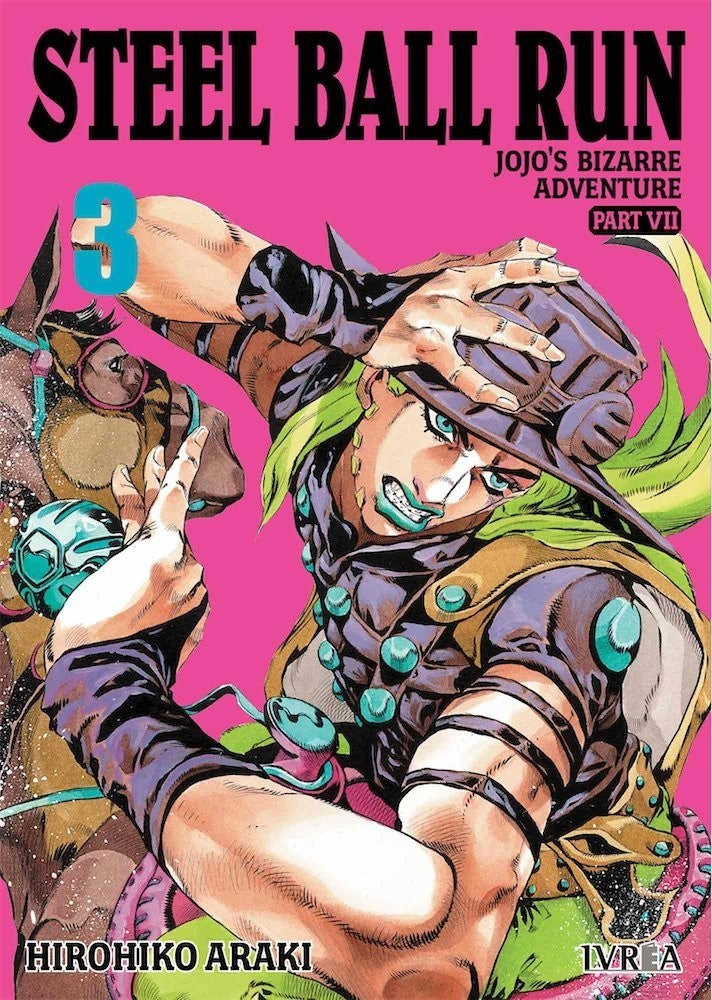 JOJO'S BIZARRE ADVENTURE. PARTE 7. STEEL BALL RUN 03 Ivrea Argentina ENcuadrocomics