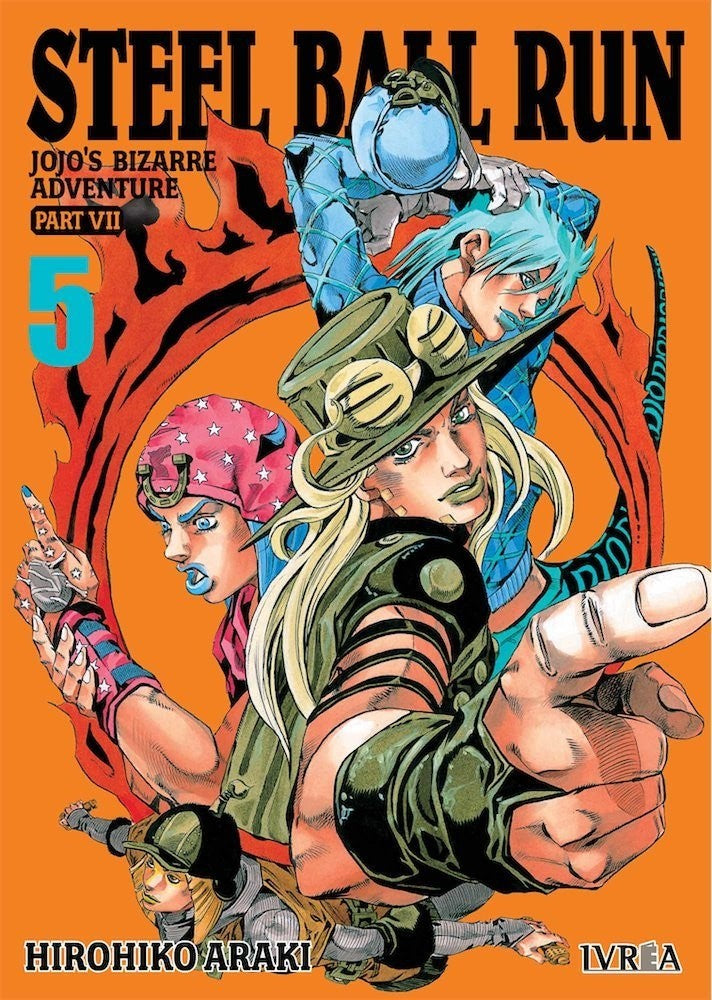 JOJO'S BIZARRE ADVENTURE. PARTE 7. STEEL BALL RUN 05 Ivrea Argentina ENcuadrocomics