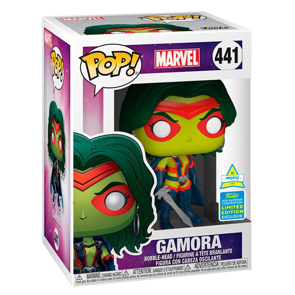 FIGURA POP Marvel: Comics - Gamora SDCC-2019 Funko ENcuadrocomics