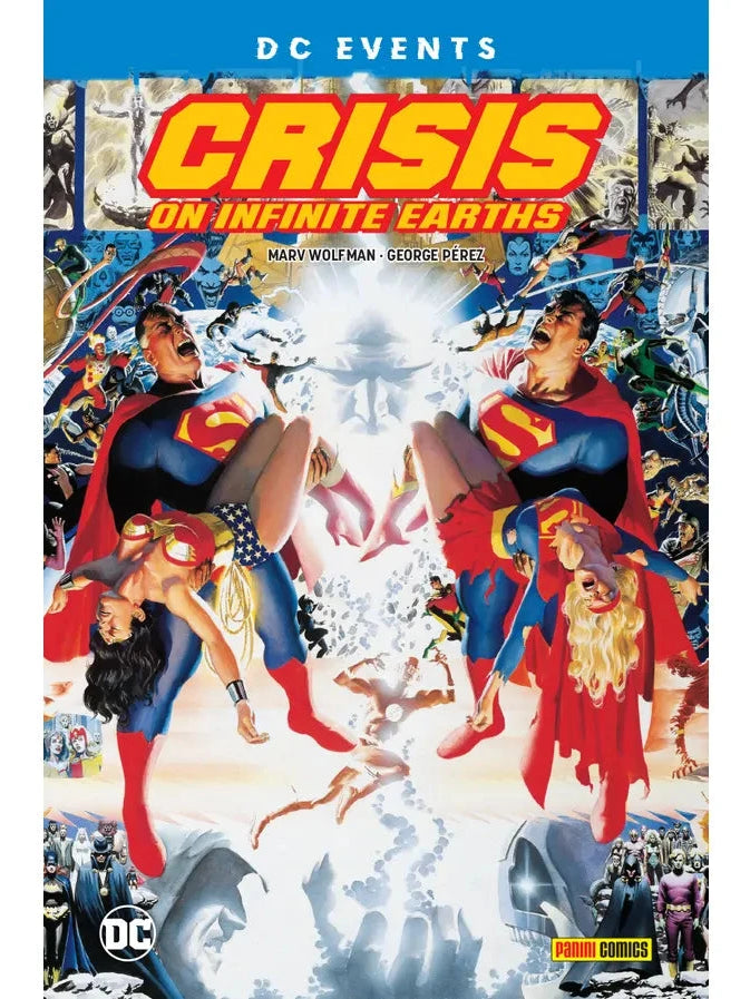 DC EVENTS - CRISIS ON INFINITE EARTHS Panini Latam ENcuadrocomics
