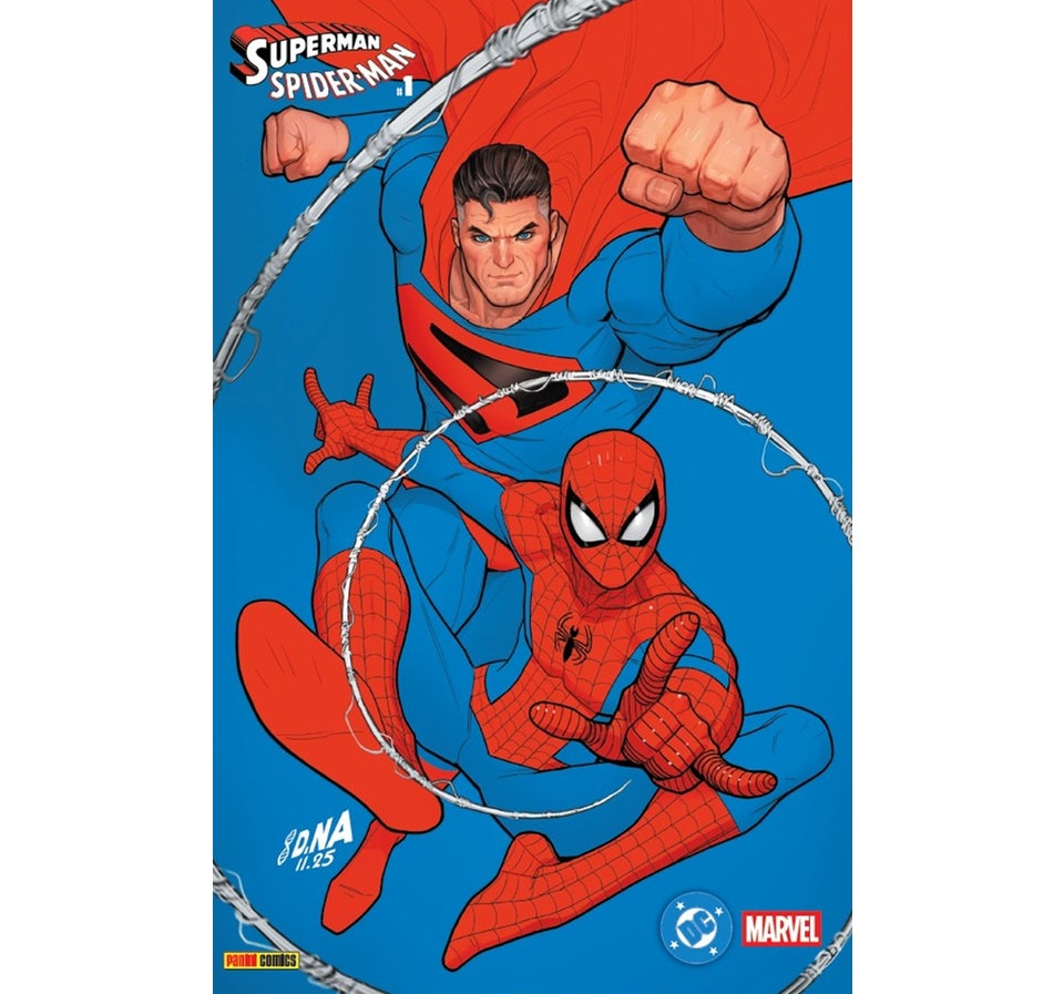 SUPERMAN SPIDER-MAN #1 VARIANTE 1 (DAVID NAKAYAMA) Panini México ENcuadrocomics