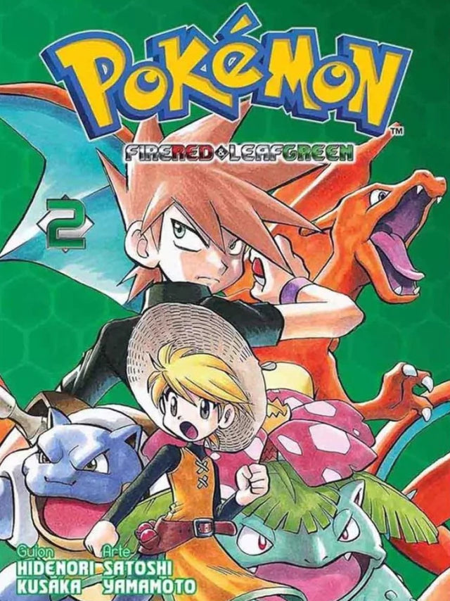 POKÉMON FIRE RED & LEAF N.2 Panini Argentina ENcuadrocomics