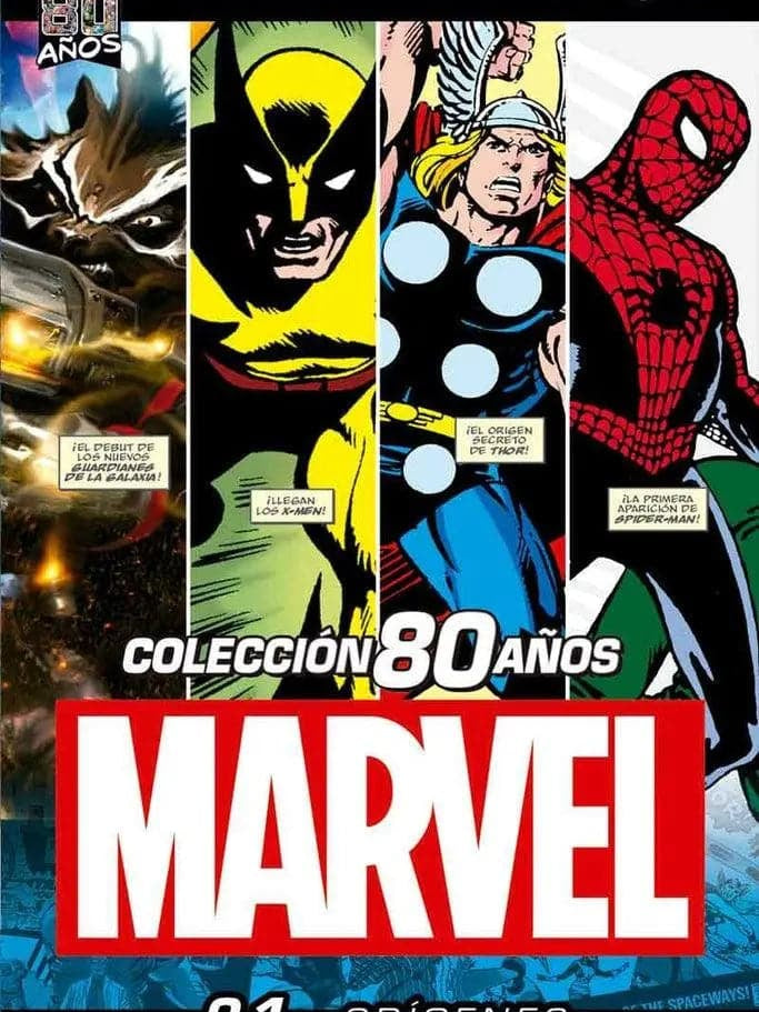 Coleccion Marvel 80 Años #1 Orígenes -  OVNI Press