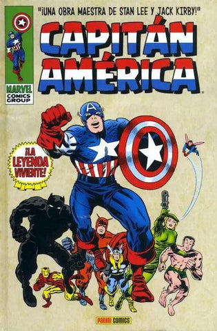 Capitán América - Omnigold 1 La Leyenda Viviente Panini España