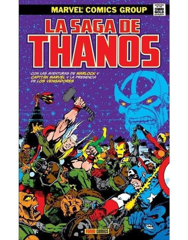 La Saga de Thanos Marvel Gold Panini España ENcuadrocomics