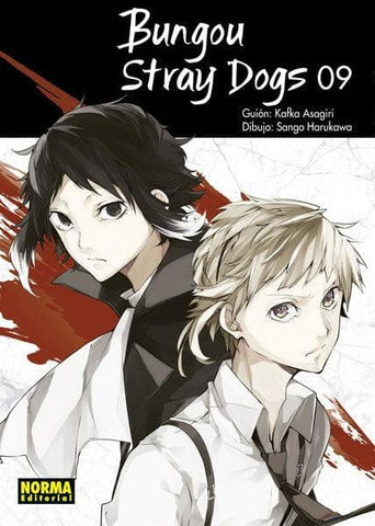 Bungou Stray Dogs Nº. 09 Norma Editorial ENcuadrocomics