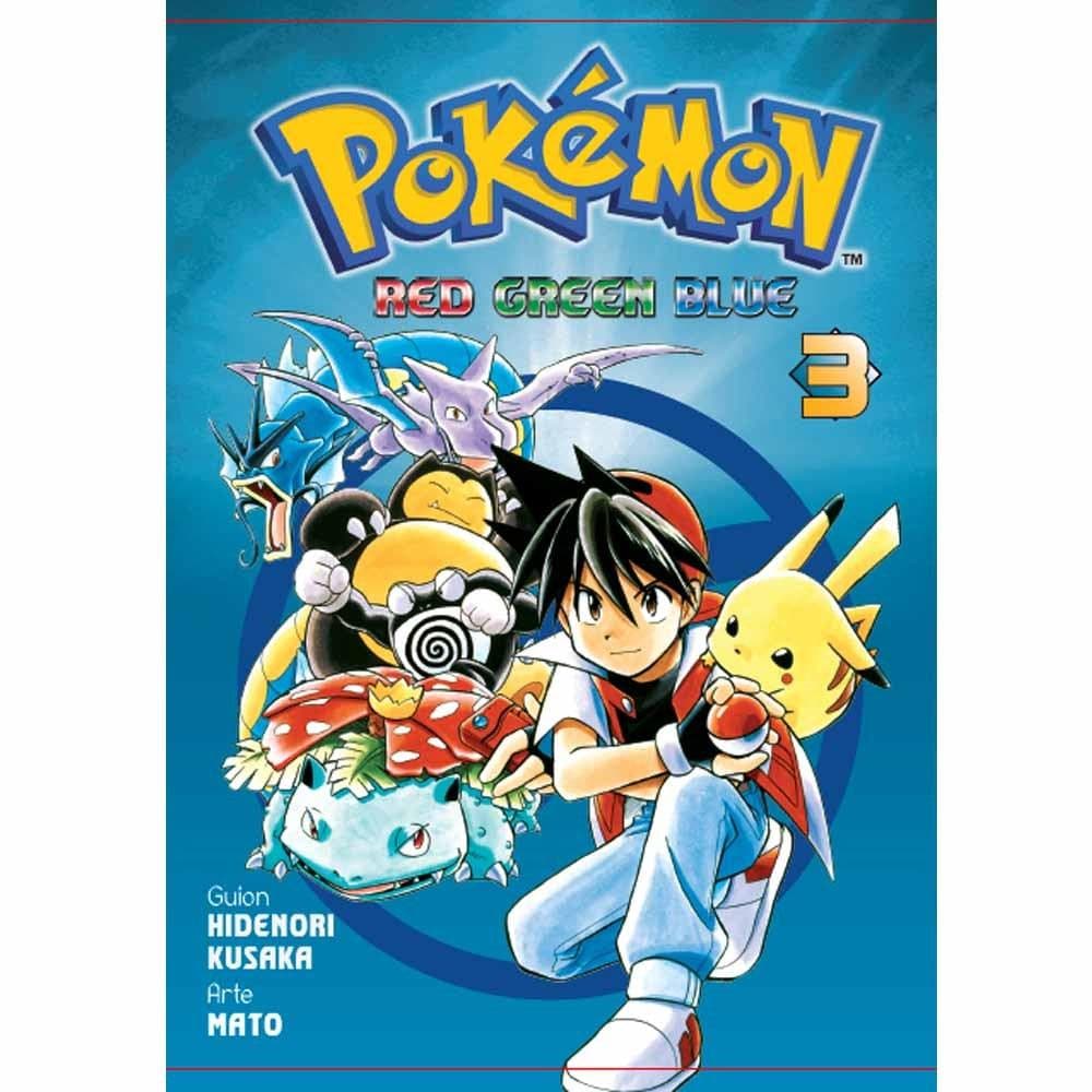 Pokémon - #3 Red Green Blue -  Panini Argentina